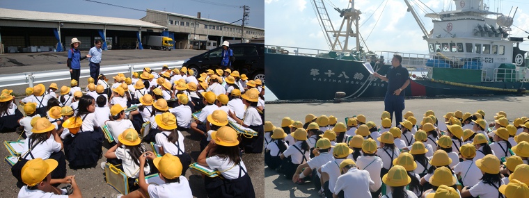 市場見学